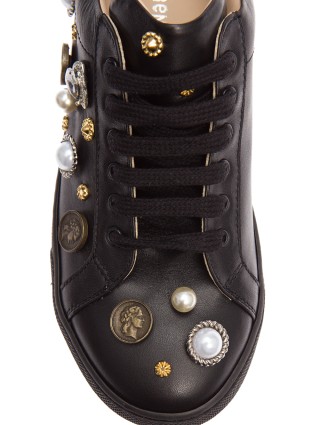 Чорні кеди FLORENS : фото 3 - Invogue